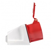 Розетка стационарная наружная EKF PROxima 125 3Р+РЕ+N 32А 380В IP44