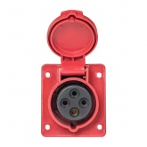 Розетка стационарная внутренняя угловая EKF PROxima 414 3Р+РЕ 16А 380В IP44