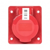 Розетка стационарная внутренняя угловая EKF PROxima 415 3Р+РЕ+N 16А 380В IP44