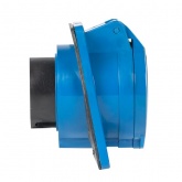 Розетка стационарная внутренняя угловая EKF PROxima 423 2Р+РЕ 32А 220В IP44