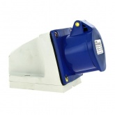 Розетка стационарная наружная EKF PROxima 133 2Р+РЕ 63А 220В IP67