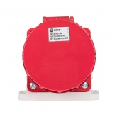 Розетка стационарная наружная EKF PROxima 134 3Р+РЕ 63А 380В IP67