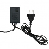 Гирлянда мультишарики D17,5мм, 10м, темно-зеленый ПВХ, IP65 230V 80LED, мультиколор с 8 режимов