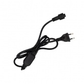 Гирлянда мультишарики D23мм, 10м, черный ПВХ, IP65 230V 80LED, цвет RGB