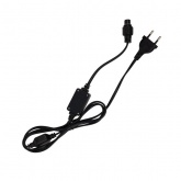 Гирлянда мультишарики D45мм, 10м, черный ПВХ, IP65 230V 40LED, цвет RGB