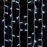 Гирлянда светодиодная TDM Занавес 2х3м, 600LED, 6500K, белый шнур, посл. подкл, IP65, 250В