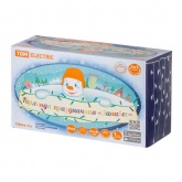 Гирлянда светодиодная TDM Занавес 2х3м, 600LED, 6500K, белый шнур, посл. подкл, IP65, 250В