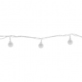 Гирлянда светодиодная TDM Шарики 50LED, 5м, 8 режимов, многоцветный, прозр. шнур, 250В,