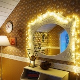 Гирлянда Мишура Neon-Night LED, 3м прозрачный ПВХ, 288LED 230V цвет желтый