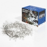 Гирлянда Мишура Neon-Night LED, 3м прозрачный ПВХ, 288LED 230V цвет красный