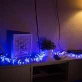 Гирлянда Мишура Neon-Night LED, 3м прозрачный ПВХ, 288LED 230V цвет синий