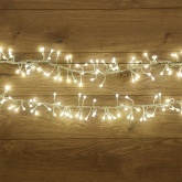 Гирлянда Мишура Neon-Night LED, 3м прозрачный ПВХ, 288LED 230V цвет белый