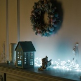 Гирлянда Мишура Neon-Night LED, 3м прозрачный ПВХ, 288LED 230V цвет белый