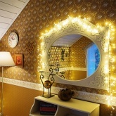 Гирлянда Мишура Neon-Night LED, 3м прозрачный ПВХ, 288LED 230V цвет теплый белый