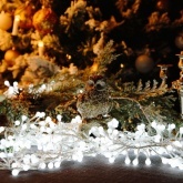 Гирлянда Мишура Neon-Night LED, 6м прозрачный ПВХ, 576LED 230V цвет белый