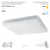 Светильник светодиодный ЭРА SPB-6 Brilliance S 60 60W 3000-6500К 4800Lm с пультом ДУ 550x88мм 584448