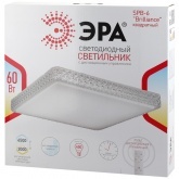 Светильник светодиодный ЭРА SPB-6 Brilliance S 60 60W 3000-6500К 4800Lm с пультом ДУ 550x88мм 584448