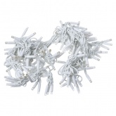 Гирлянда светодиодная TDM Бахрома 2х1м, 152LED, 3000K, белый шнур, посл. подкл, IP65, 250В