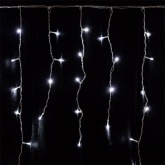 Гирлянда новогодняя TDM Бахрома 2,5х0,6 м, белый свет, 8 режимов, наружное использование, IP44