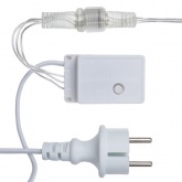 Гирлянда новогодняя TDM Бахрома 2,5х0,6 м, белый свет, 8 режимов, наружное использование, IP44