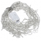 Гирлянда новогодняя TDM Бахрома 2,5х0,6 м, белый свет, 8 режимов, наружное использование, IP44