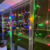 Гирлянда ENOB-2M ЭРА LED Бахрома 2x1m мультиколор, 24V, IP44