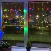 Гирлянда ENOB-2M ЭРА LED Бахрома 2x1m мультиколор, 24V, IP44