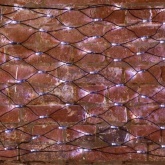 Гирлянда Сеть 2х0,7м, 176LED белый IP44 свечение с динамикой, черный провод, 230В