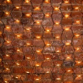 Гирлянда Сеть 2х1,5м, 288LED тепло-белый IP44 свечение с динамикой, черный провод, 230В