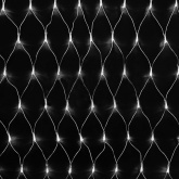 Гирлянда Сеть 2х1,5м, 288LED белый IP44 свечение с динамикой, прозрачный провод, 230В