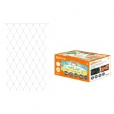 Гирлянда новогодняя TDM Сеть 1,5х1,5 м, белый свет, 8 режимов, наружное использование, IP44