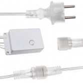 Гирлянда новогодняя TDM Сеть 1,5х1,5 м, белый свет, 8 режимов, наружное использование, IP44