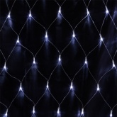 Гирлянда новогодняя TDM Сеть 1,5х1,5 м, белый свет, 8 режимов, наружное использование, IP44