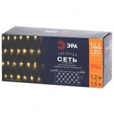 Гирлянда ENOS-01B ЭРА LED Сеть 1,2x1,5m теплый свет, 24V, IP44