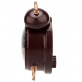 Декоративный светильник Часы с эффектом снегопада