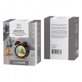 Декоративный светильник Часы с эффектом снегопада