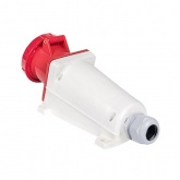 Розетка стационарная наружная EKF PROxima 135 3Р+РЕ+N 63А 380В IP67