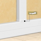 Отвод Т-образный 80 мм Legrand DLP для кабель-канала 105/80х35 и 150/80х50