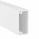 Кабель-канал DKC мини TMC 22х10 без перегородки белый (кабельный короб)