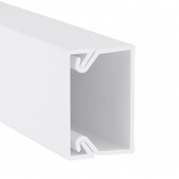 Кабель-канал DKC мини TMC 25х17 без перегородки белый (кабельный короб)