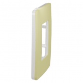 Рамка Unica Studio Color 1 пост, зеленое яблоко/белый