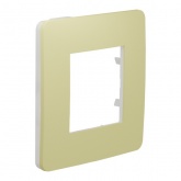 Рамка Unica Studio Color 1 пост, зеленое яблоко/белый