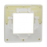 Рамка Unica Studio Color 1 пост, зеленое яблоко/белый