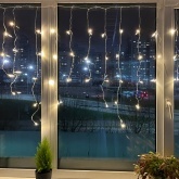 Гирлянда ENOB-2B ЭРА LED Бахрома 2x1m теплый свет, 24V, IP44