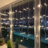 Гирлянда ENOB-2B ЭРА LED Бахрома 2x1m теплый свет, 24V, IP44