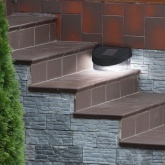 Светильник садовый ЭРА SL-PL8-MNT1 на солнечной батарее, пластик, черный, 5,5см