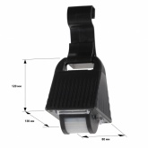 Светильник подвесной ЭРА с датчиком движения, на солнечной батарее ERAFS024-05