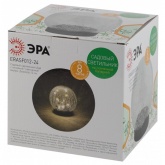 Садовый светильник ЭРА Шар на солнечной батарее, 15 LED 15 см ERASF012-24