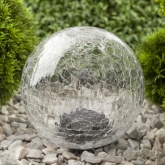 Садовый светильник ЭРА Шар на солнечной батарее, 20 LED 20 см ERASF08-25