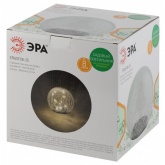 Садовый светильник ЭРА Шар на солнечной батарее, 20 LED 20 см ERASF08-25